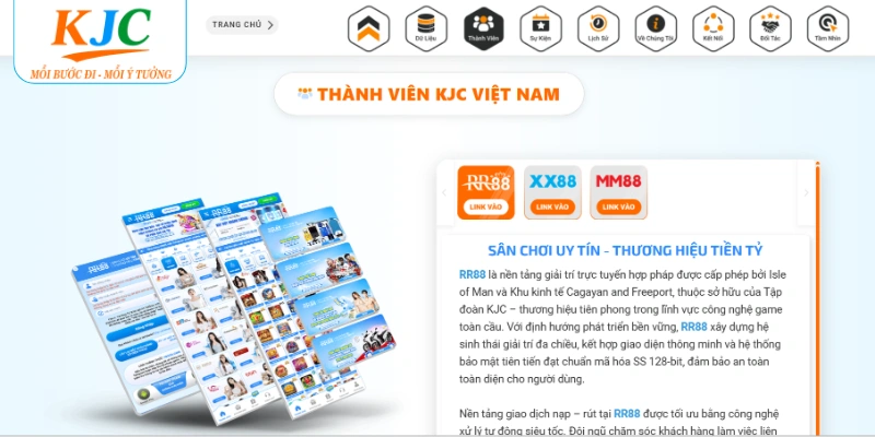 Vai trò của 3 thương hiệu con đối với KJC